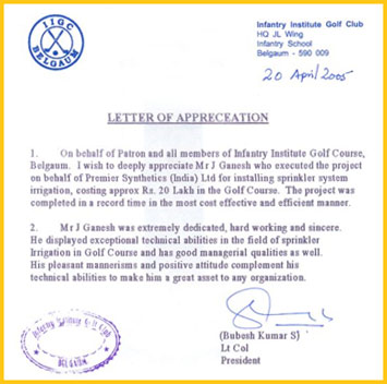 INFANTRY INSTITUTE APPRAISAL