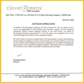 CLOVER GREEN APPRAISAL